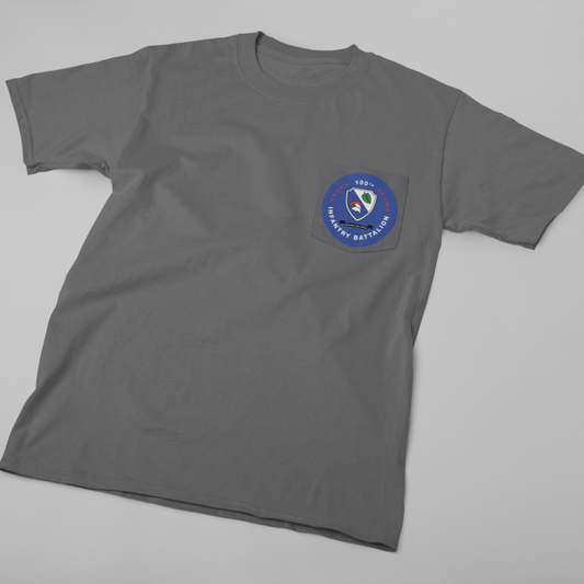 100th Infantry Battalion Pocket T-Shirt