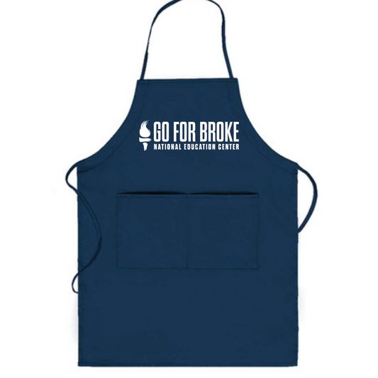 Navy Go For Broke Apron