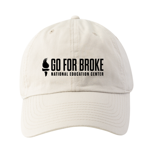 Go For Broke Cream Dad Hat