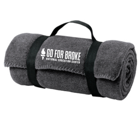 Charcoal GFBNEC Roll Up Blanket