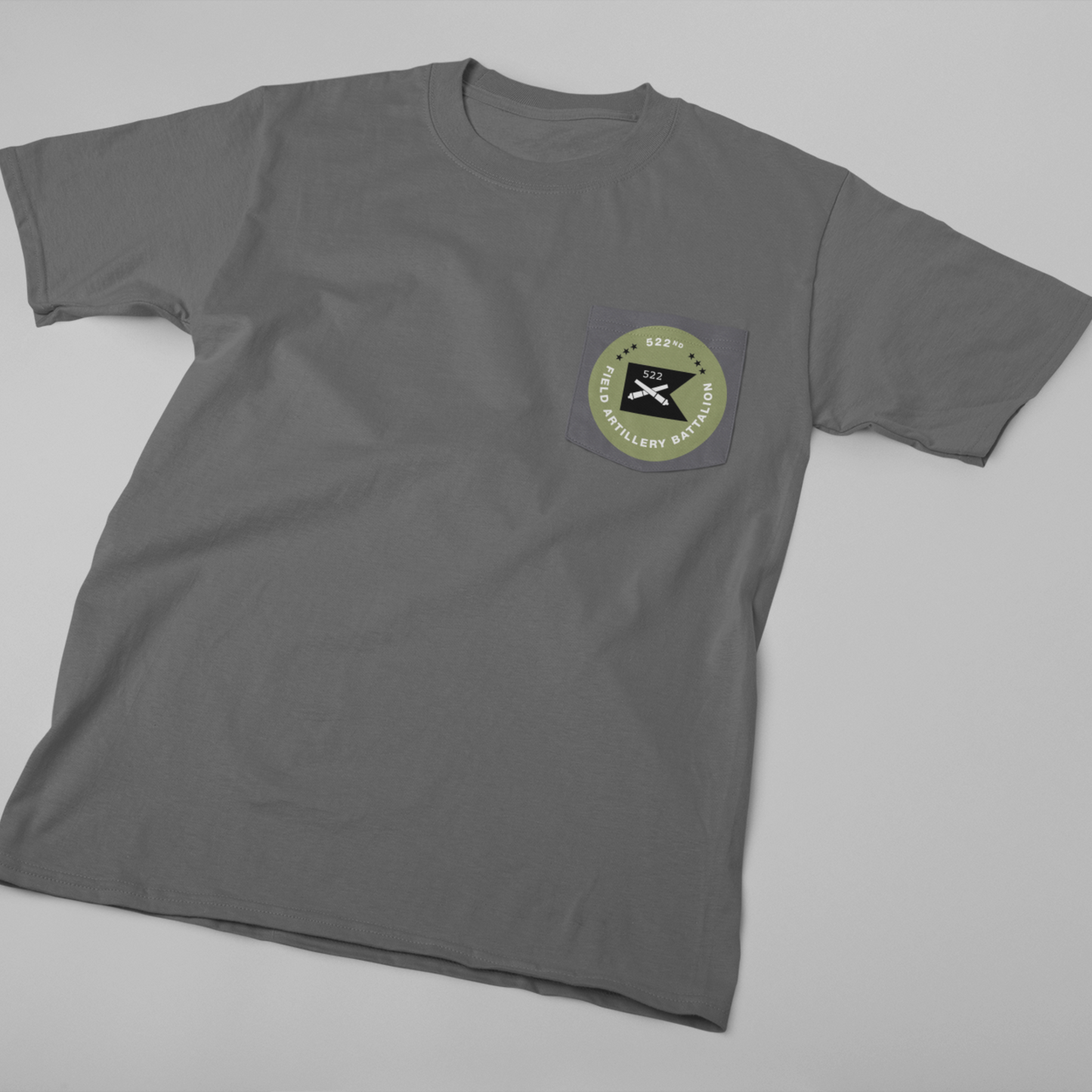 522nd Field Artillery Battalion Pocket T-Shirt